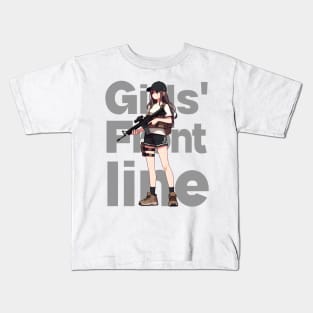 Girls' Frontline Tactical Chic Tee: Where Strength Meets Style Kids T-Shirt